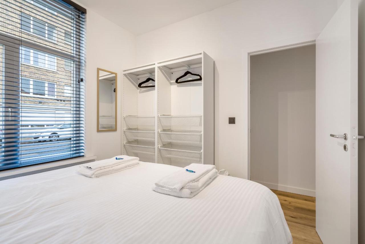 Apartmán Cosy, Furnished & Renovated Flat With Outside Lounge Gent Exteriér fotografie